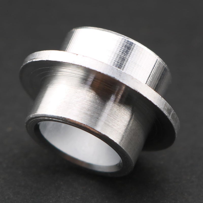 LUORNG 16PCS Roller Skate Bearing Spacer 8mm Silver Aluminium Alloy Shaft Spacer Inline Skate Bearing Spacer Accessories for Skateboard Skate Electric Scooters - Image 2